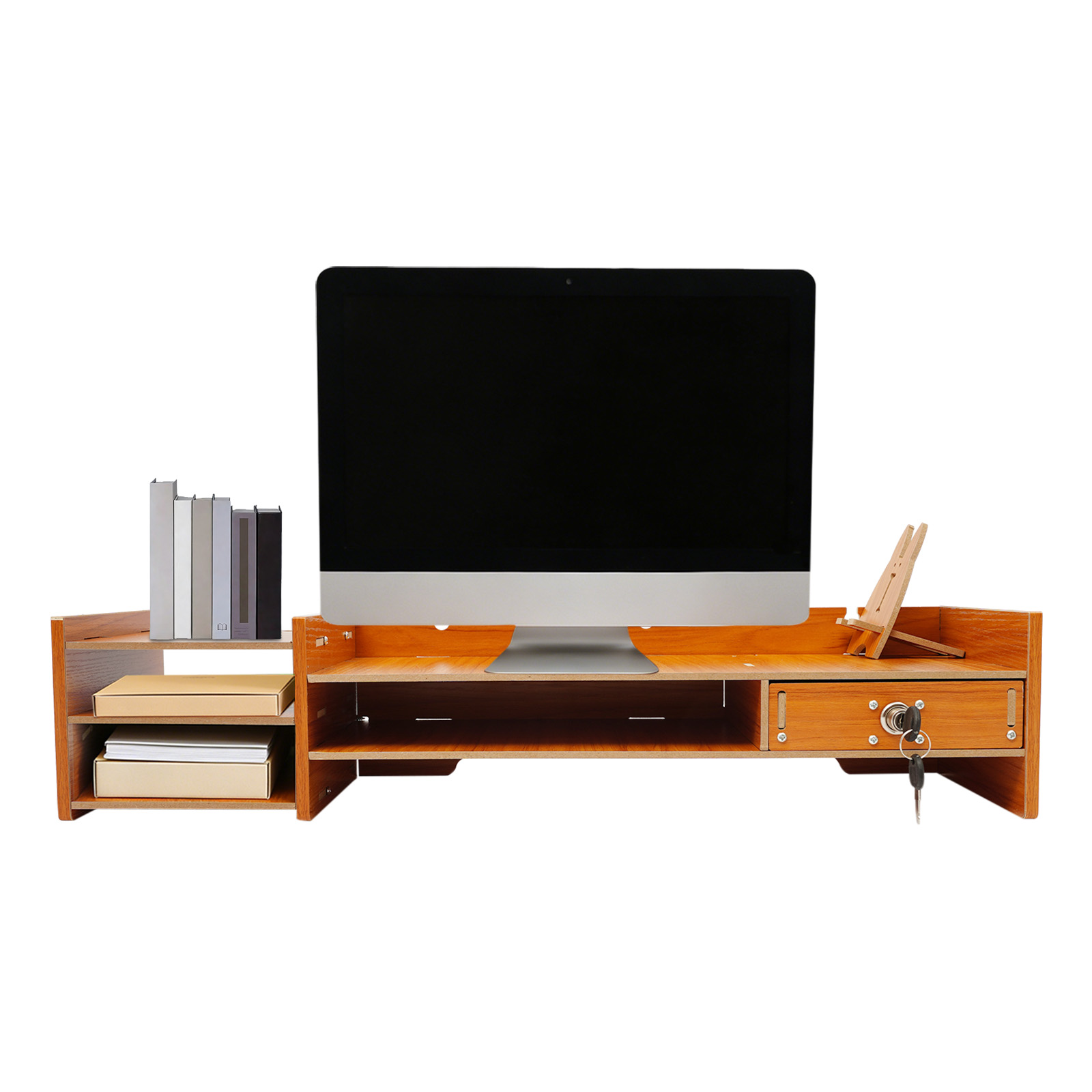 Ergonomische MDF monitorstanda - Home Office Programmer recensie en prijs