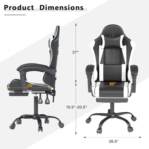 Gamingstoel met hoofdsteun en  - Ergonomic Office Chair recensie en prijs