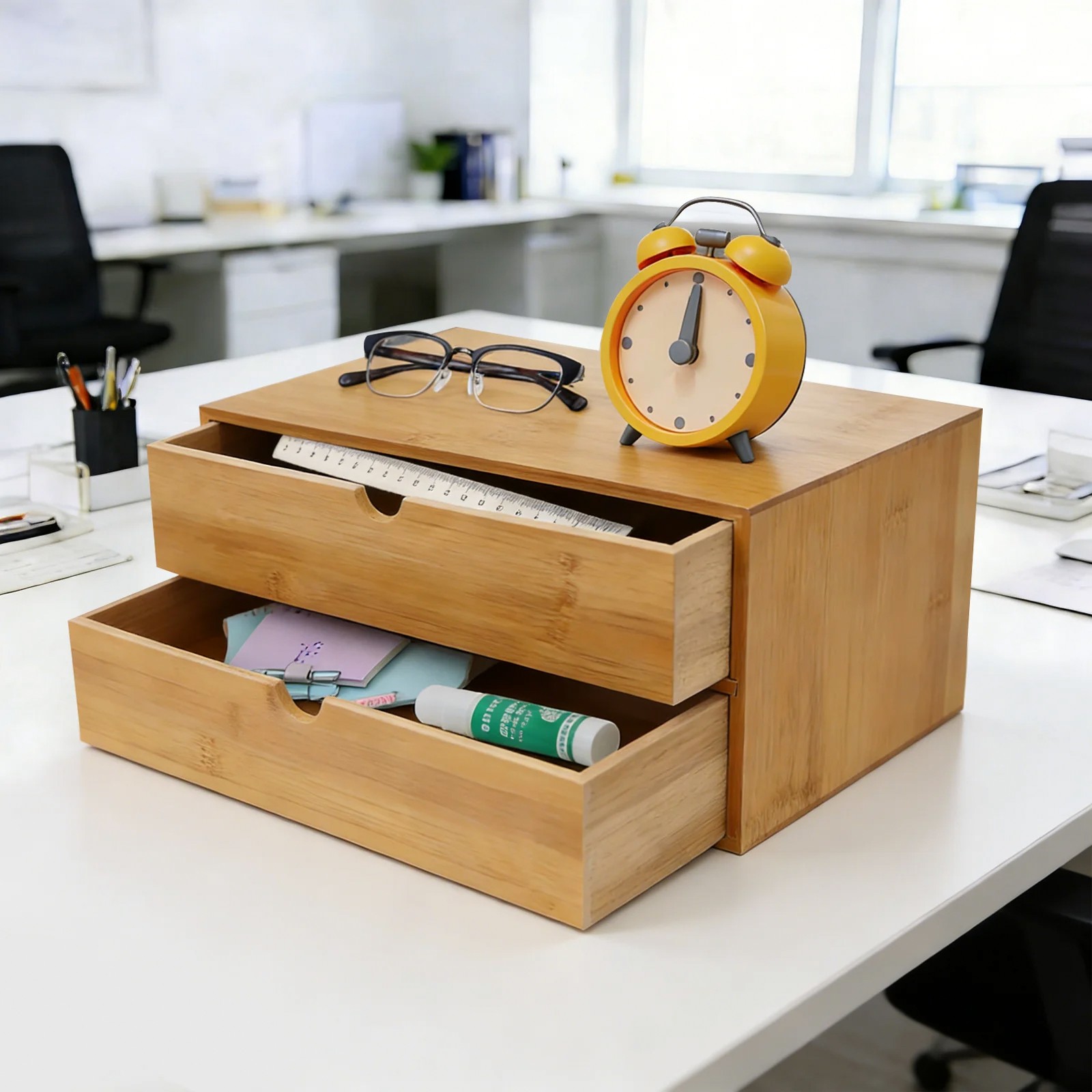 Bureau-organizer, opbergdoos v - Home Office Desk With Drawers recensie en prijs